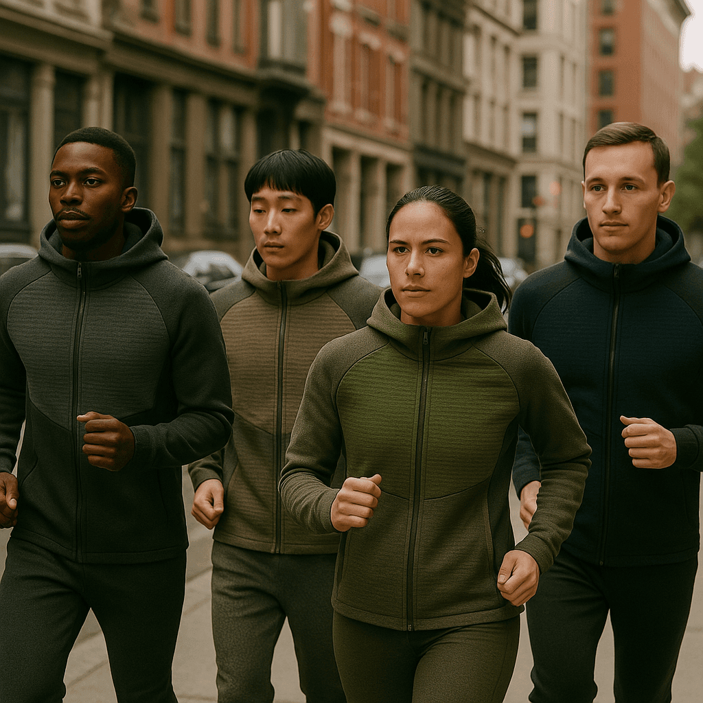 "VORN" – Visual Identity and Digital Launch for a Next-Gen Performance Wear Brand
